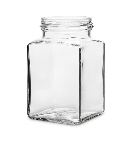 Frasco cuadrado 260 ml (TO 58)
