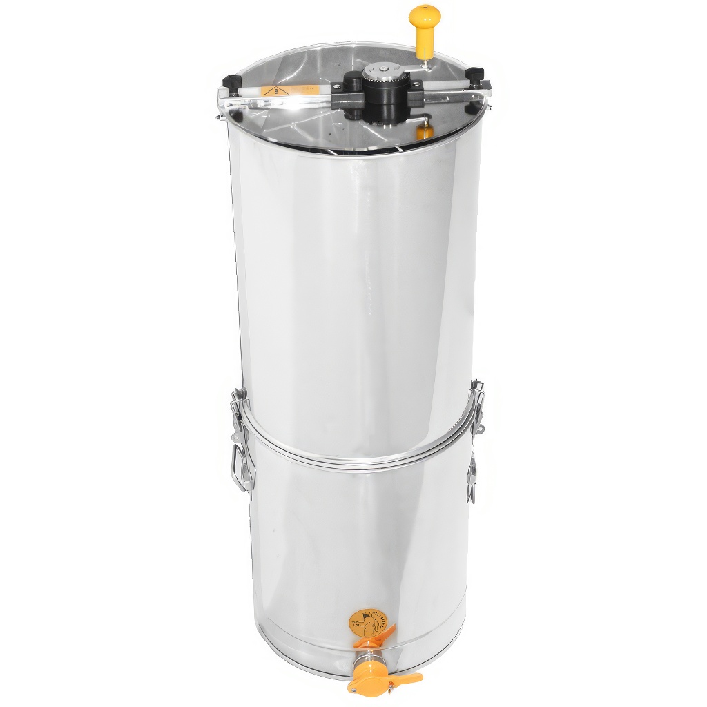 Extractor de miel con tanque Mellarius MiniLine 2 radios manual P40