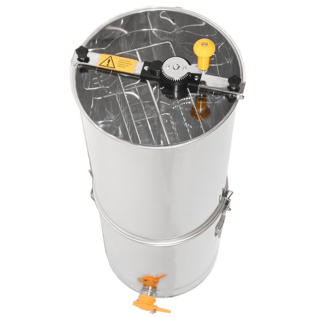 Extractor de miel con tanque Mellarius MiniLine 2 radios manual P40