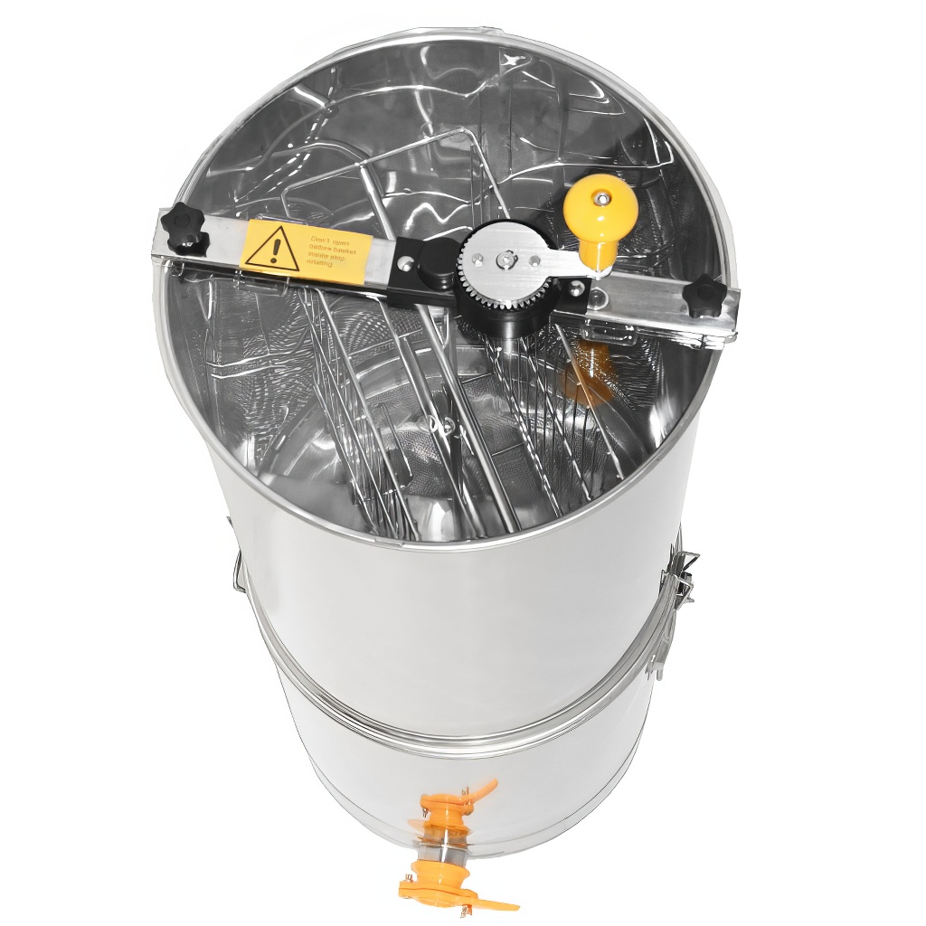 Extractor de miel con tanque Mellarius MiniLine 2 radios manual P40