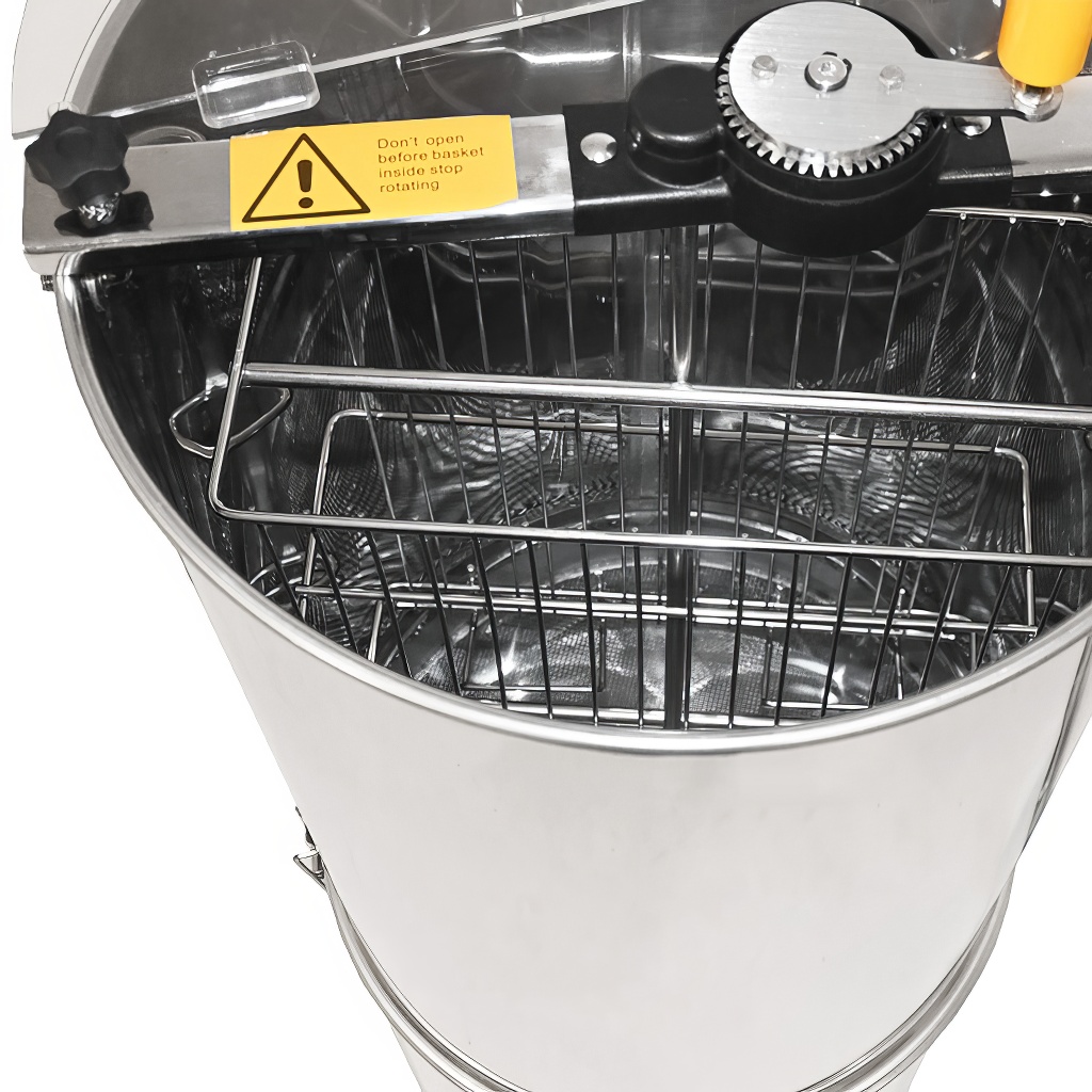 Extractor de miel con tanque Mellarius MiniLine 2 radios manual P40