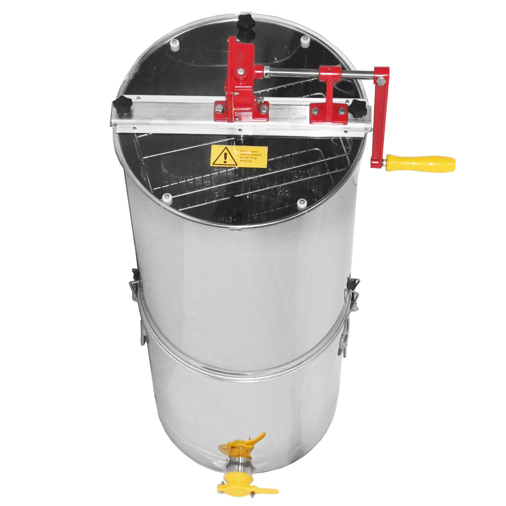 Extractor de miel con tanque Mellarius OptiLine 2 radial manual P40