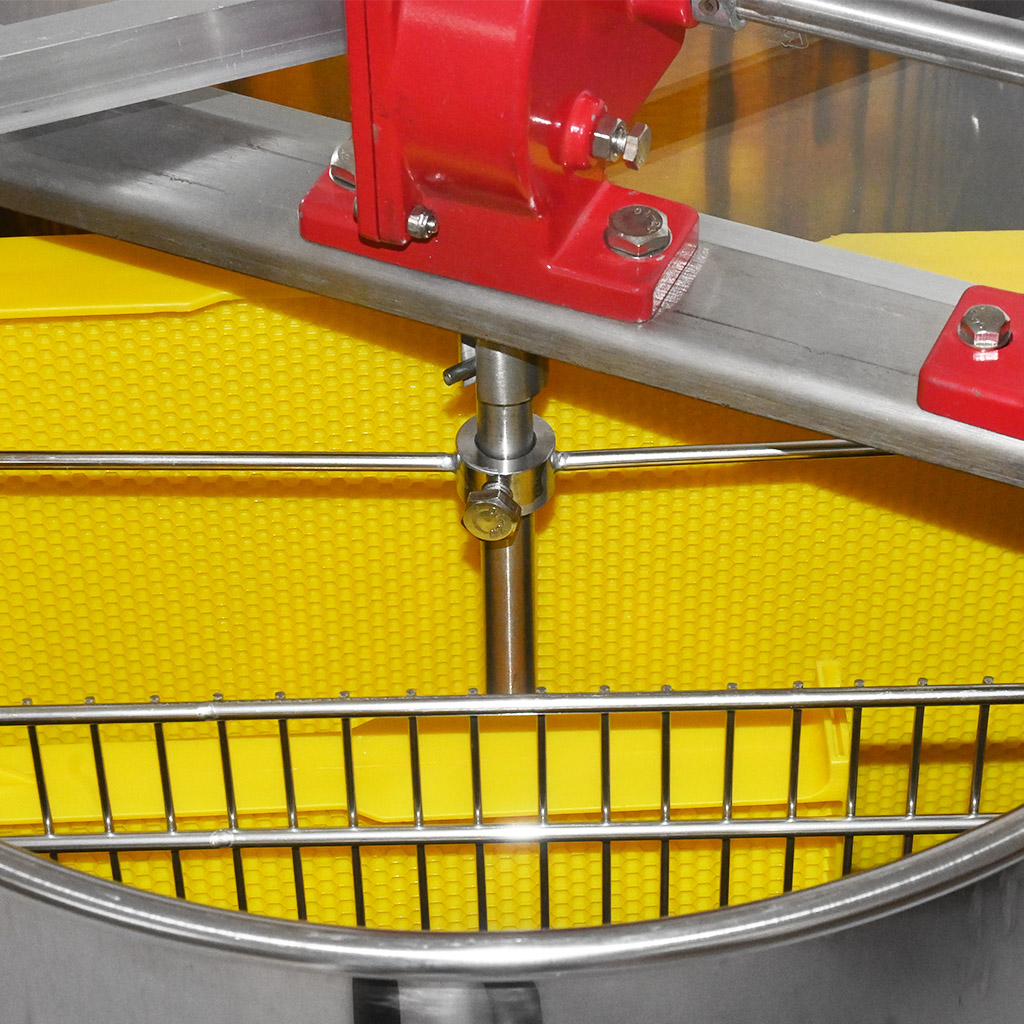 Extractor de miel con tanque Mellarius OptiLine 2 radial manual P40