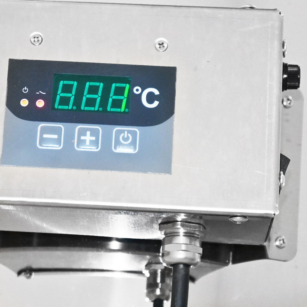 Tanque descristalizador de extracción con calefacción Mellarius MaxiLine 230 V - 74 litros / 100 kg