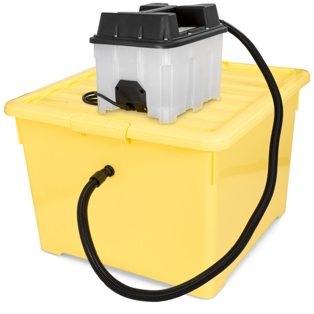 Fundidor de cera ApiNord – caja de plástico Dadant