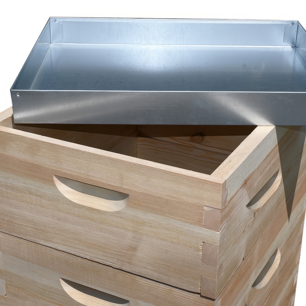 Colmena Langstroth 3 x 3/4 (185) - 10 cuadros - galvanizada