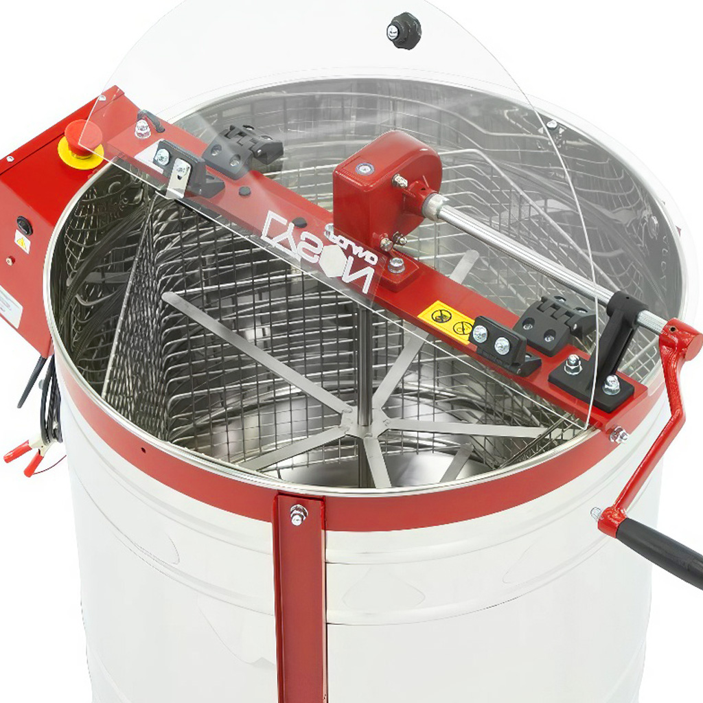 Extractor de miel Lysoň Clasic 5 cuadros manivela + eléctrico 12/230V P60