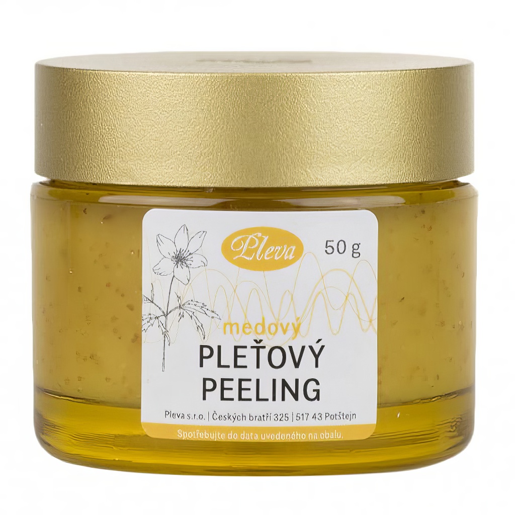 Exfoliante facial de miel Pleva - 50g