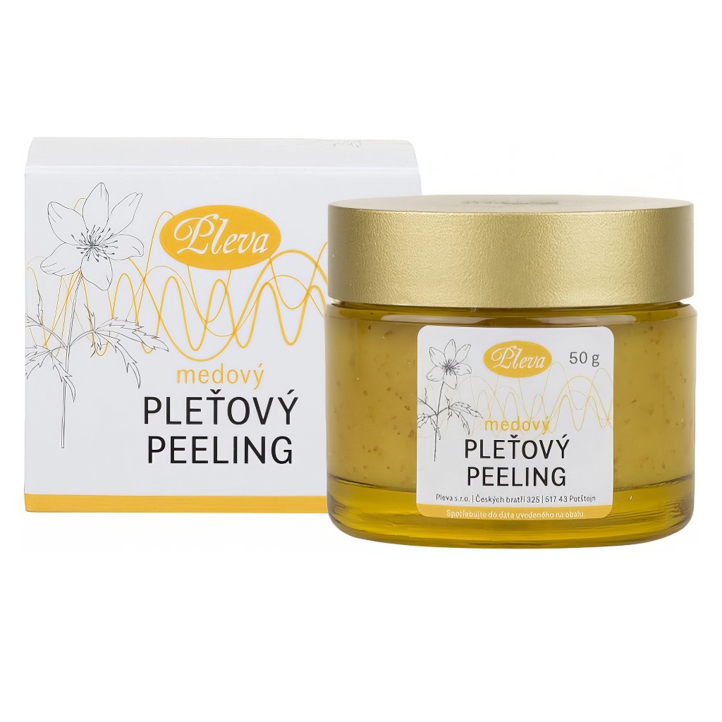 Exfoliante facial de miel Pleva - 50g
