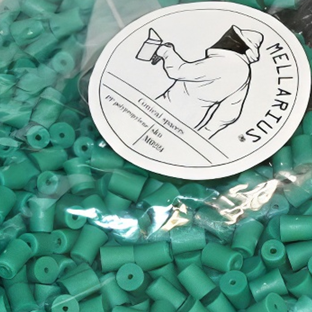Separadores con clavos - cónicos - 100 uds - Verde