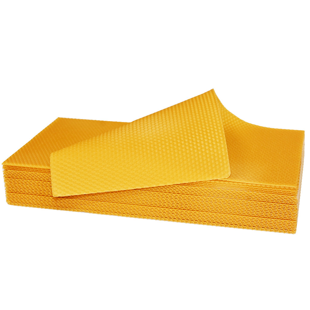 Láminas de cera estampada Langstroth 2/3 (159) - 424x136 mm