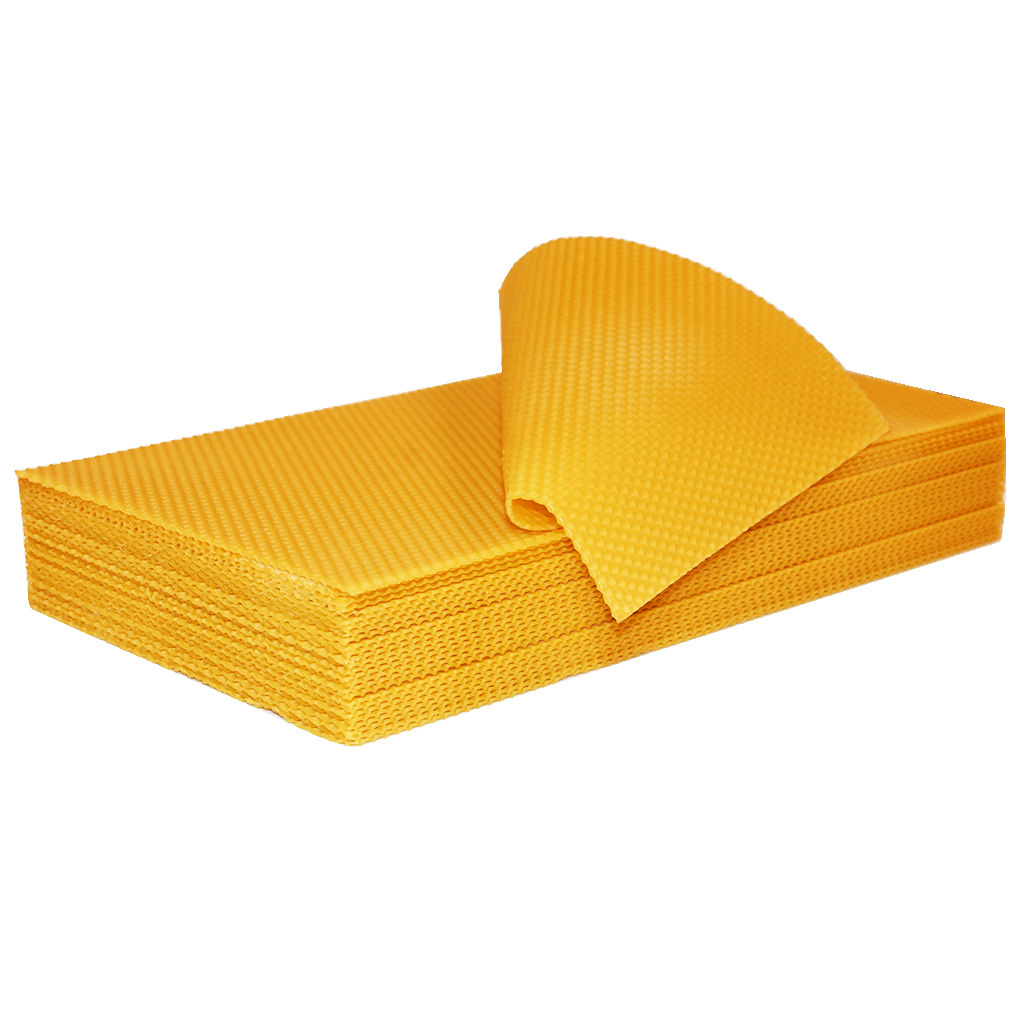Láminas de cera estampada Langstroth 2/3 (159) - 424x136 mm