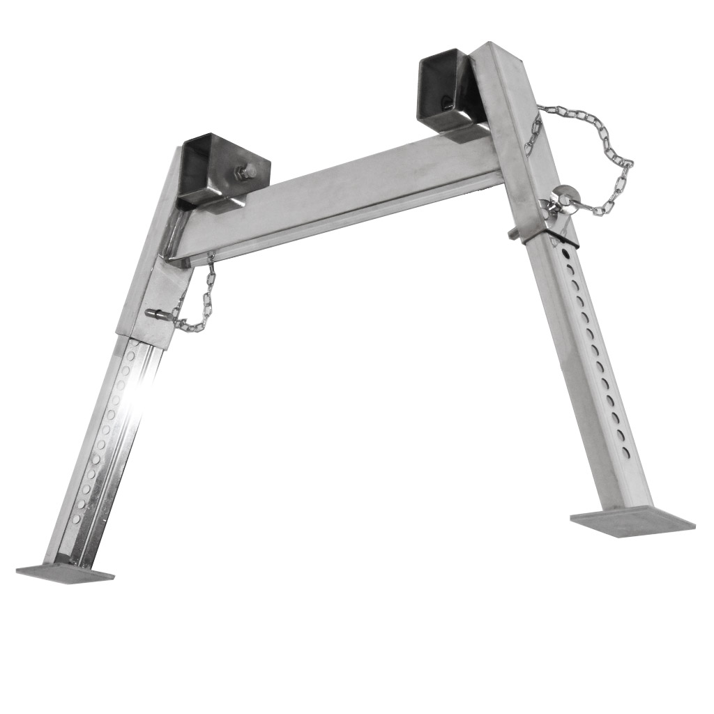 Soporte de acero inoxidable para colmenas 23,5 - 56,5 cm - 1 unidad