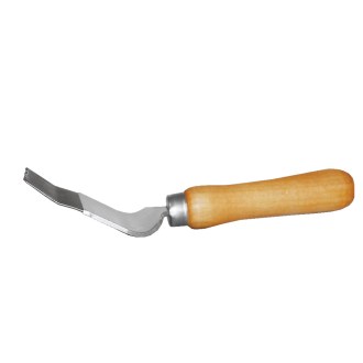 Tenedor para desopercular 1x acodado, 25 agujas, agujas de acero inoxidable