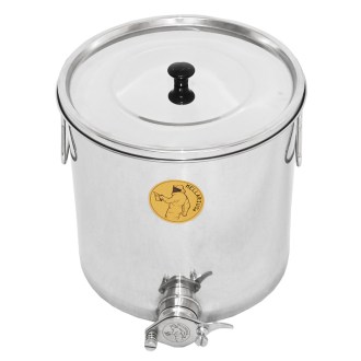 Extractor de miel Mellarius MiniLine 25 kg - grifo de acero inoxidable