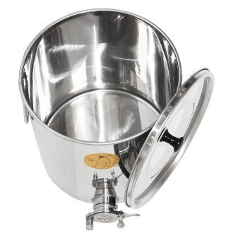 Extractor de miel Mellarius MiniLine 25 kg - grifo de acero inoxidable