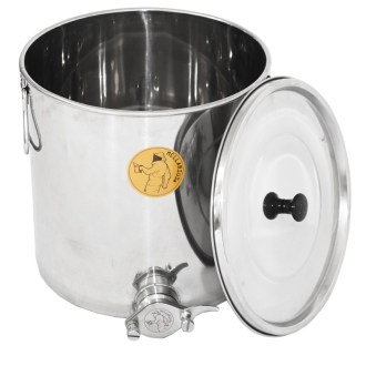 Extractor de miel Mellarius MiniLine 25 kg - grifo de acero inoxidable