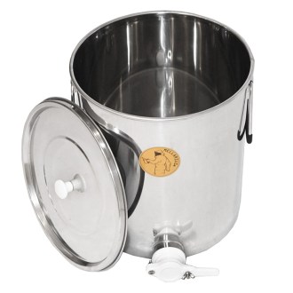 Extractor de miel Mellarius MiniLine 35 kg - grifo de plástico