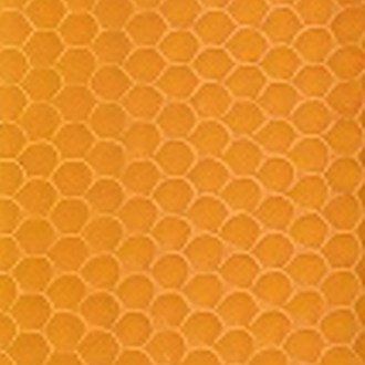 Láminas de cera de abeja - irrompibles - 37x21,5 - Naranja