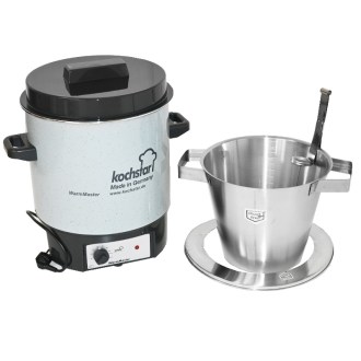 Recipiente para fundir cera Smalto 230 V 1,8 kW 12 l