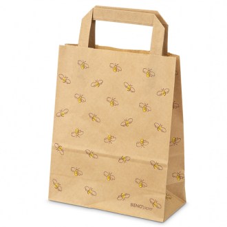 Bolsa de papel Bieno 18x8x22