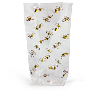 Bolsas de celofán para regalo con motivo de abeja 100 unidades