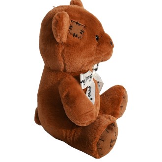 Osito Teddy marrón oscuro - 25 cm