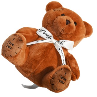 Osito Teddy marrón oscuro - 25 cm