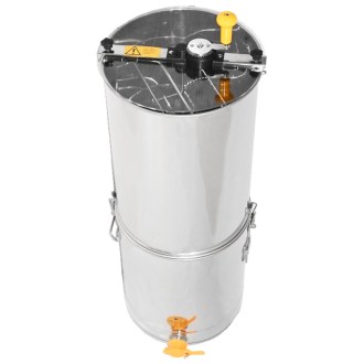 Extractor de miel con tanque Mellarius MiniLine 2 radios manual P40