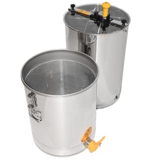 Extractor de miel con tanque Mellarius MiniLine 2 radios manual P40