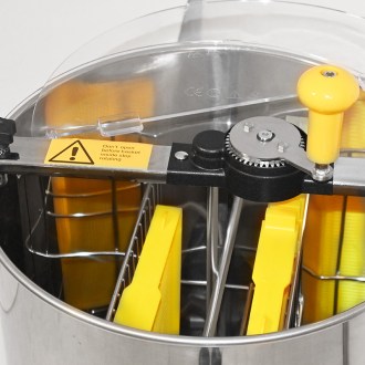 Extractor de miel con tanque Mellarius MiniLine 2 radios manual P40
