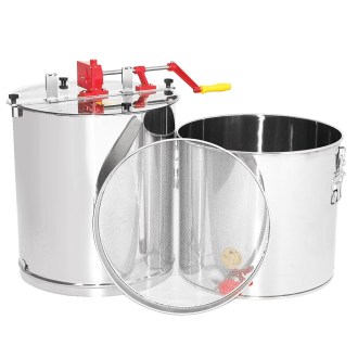 Extractor de miel con tanque Mellarius OptiLine 4 marcos manual P52