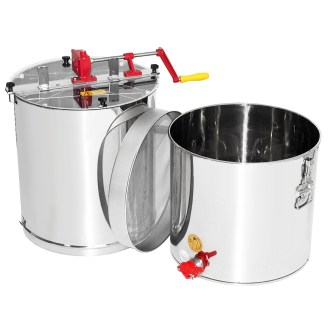 Extractor de miel con tanque Mellarius OptiLine 4 marcos manual P52