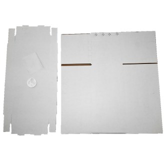 Caja encerada para núcleos Langstroth hasta 285 mm