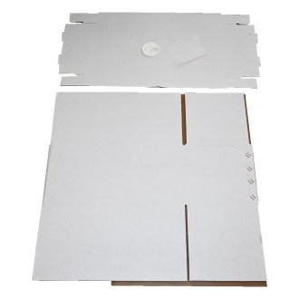 Caja encerada para núcleos Langstroth hasta 285 mm