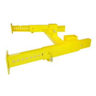 Soporte galvanizado amarillo para colmenas 23,5 - 56,5 cm - 1 pieza