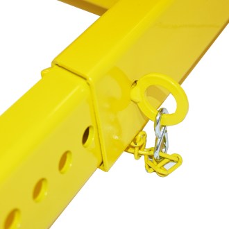 Soporte galvanizado amarillo para colmenas 23,5 - 56,5 cm - 1 pieza