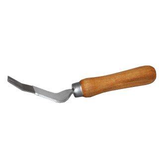 Tenedor de desoperculado - mango de madera - 19 agujas