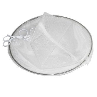 Filtro cónico de acero inoxidable con refuerzo - grueso - 320 mm