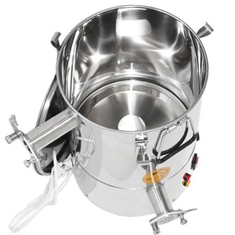 Tanque de extracción y decantación Mellarius MaxiLine 25 kg con elemento calefactor integrado