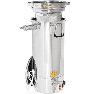 Tanque de extracción y clarificación Mellarius MaxiLine 50 kg con elemento calefactor integrado