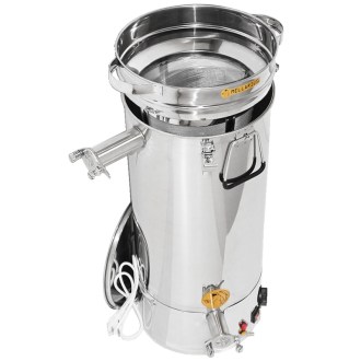 Tanque de extracción y clarificación Mellarius MaxiLine 50 kg con elemento calefactor integrado