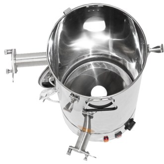 Tanque de extracción y clarificación Mellarius MaxiLine 50 kg con elemento calefactor integrado