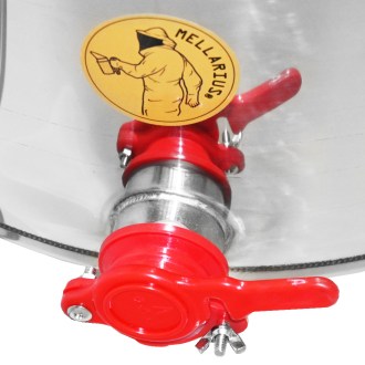 Extractor de miel con tanque Mellarius OptiLine 4 marcos manual P52