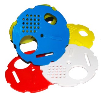 Piquera de colmena - diám. 8 cm - coloreada