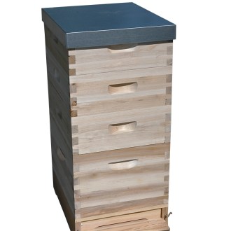 Colmena Dadant 1x(285) + 3x2/3(159) - 10 c. - zinc