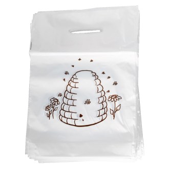 Bolsas de plástico con colmena 30x35 cm - 50 uds.