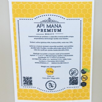 Jarabe invertido APIMANA - 13 kg (34 Kč/kg)