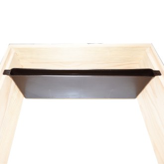 Alimentador para 1 cuadro Langstroth 2/3 159 - marrón