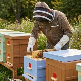 Mono de apicultura con ventilación Elegant Bee talla: S-XXXXL